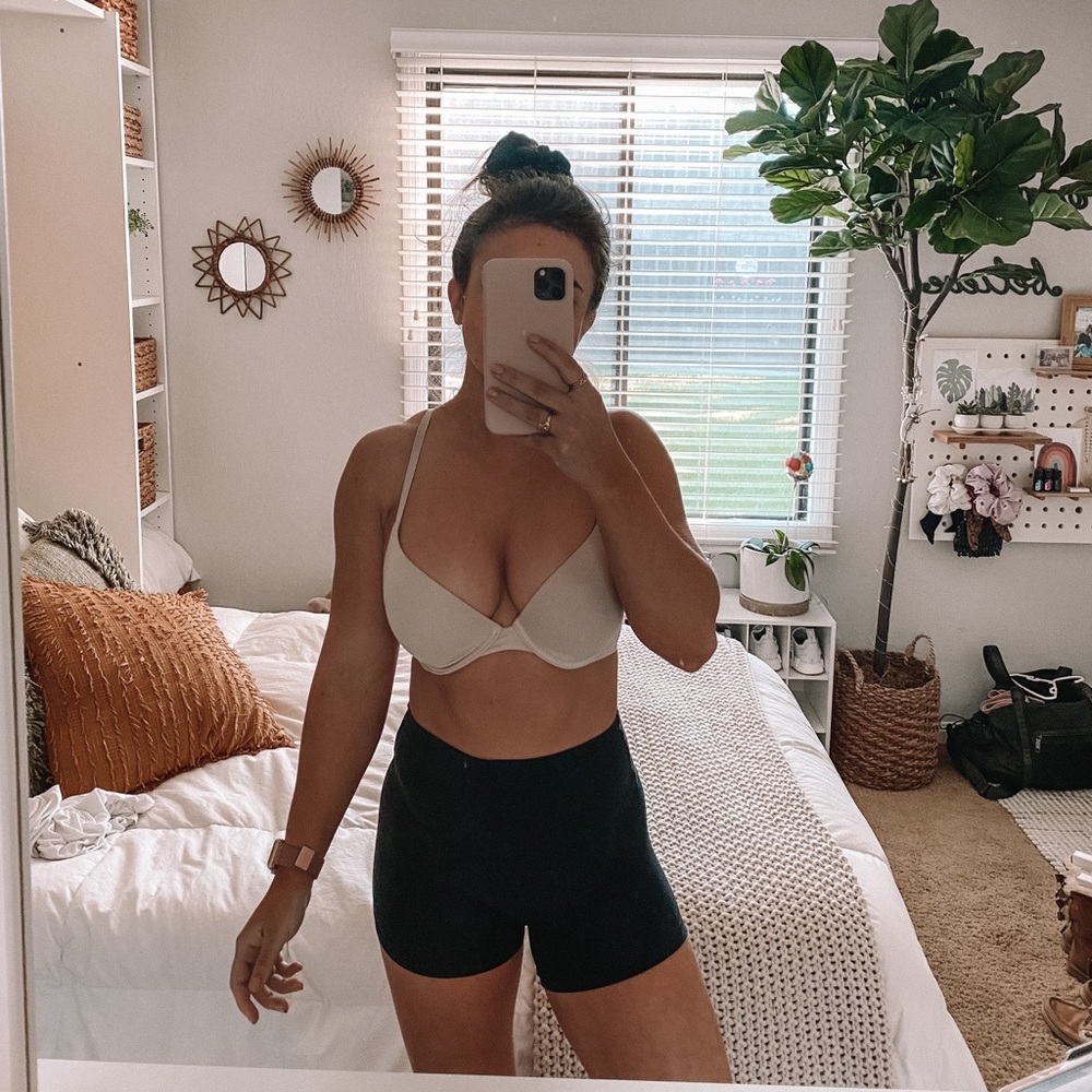 PINK beige pushup bra